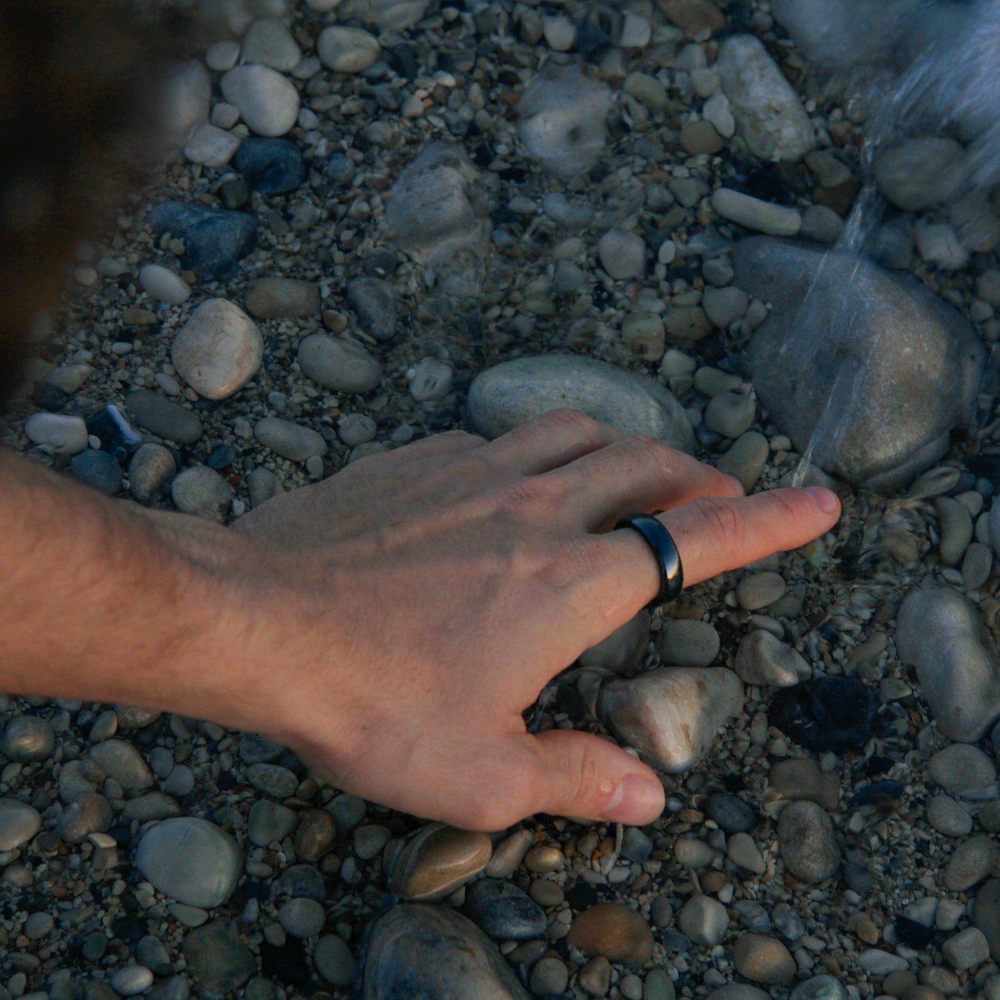 eWear Payment Ring - Onix Black Ceramic Glossy