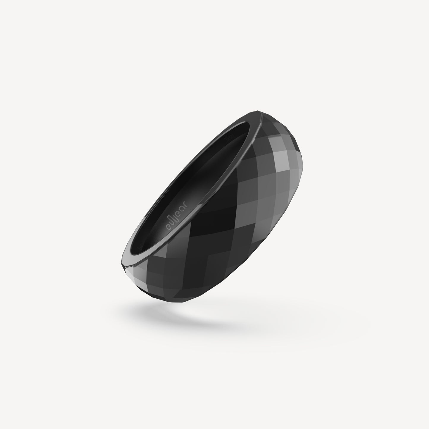 eWear Payment Ring - Onix Black Ceramic Faceted