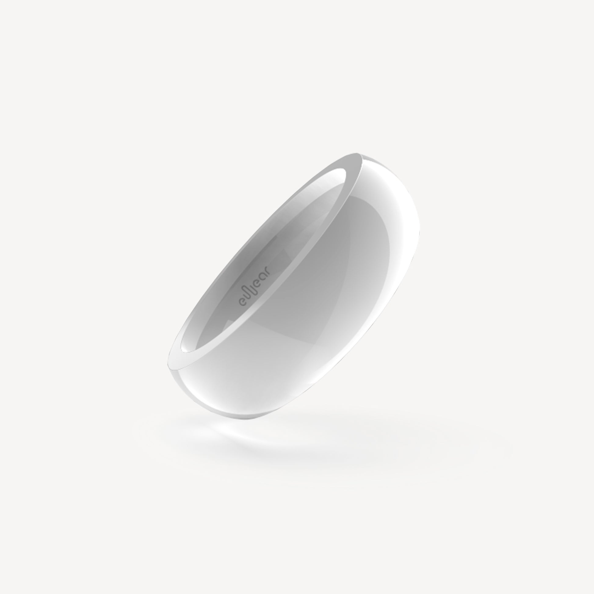 eWear Payment Ring - Silky White Ceramic Glossy