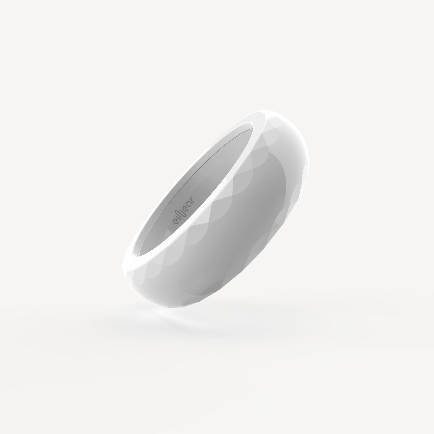 eWear Payment Ring - Silky White Ceramic Hybrid